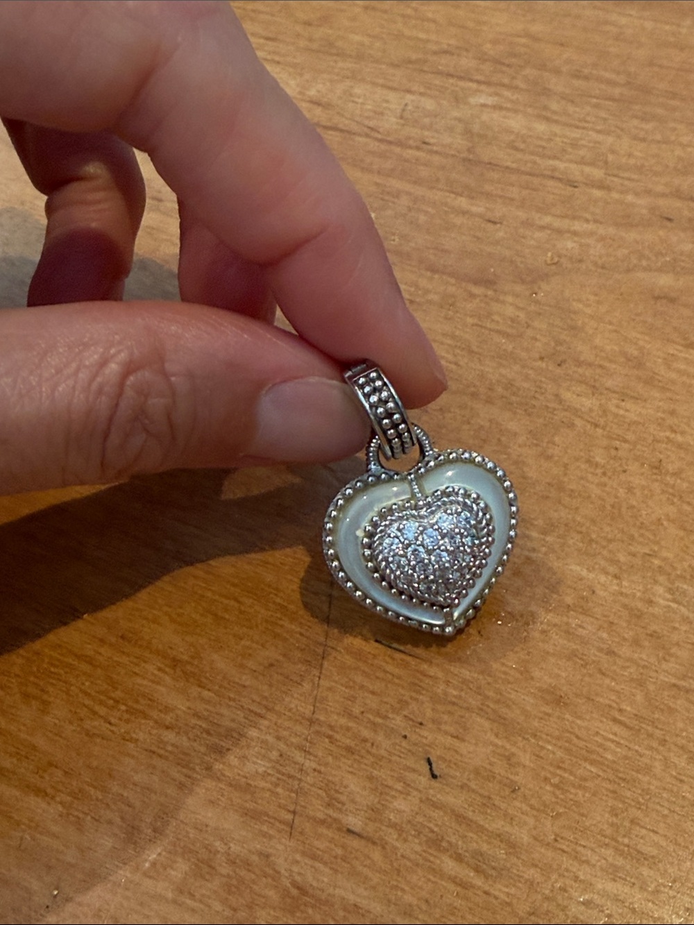 Judith Ripka Heart Pendant - Picture 5 of 5